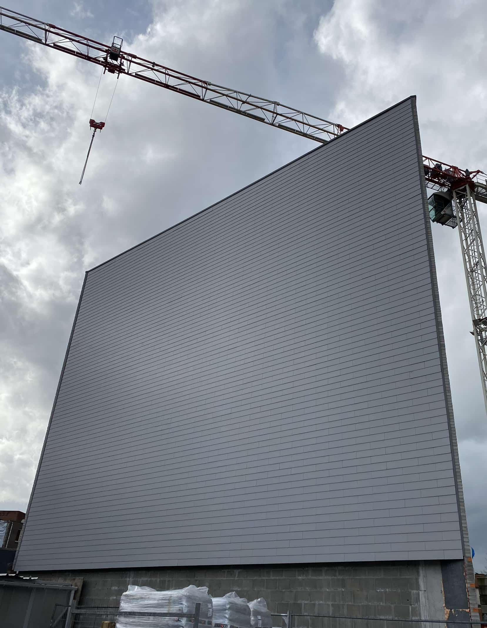 Vertidak plaatst gevelbekleding bij nieuwbouw en renovaties.